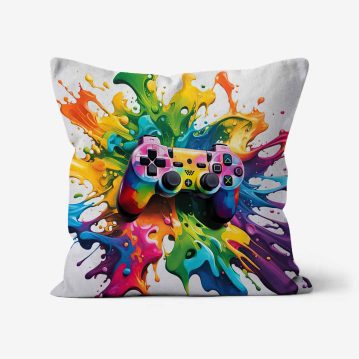 Games-Controller-Art-Cushion